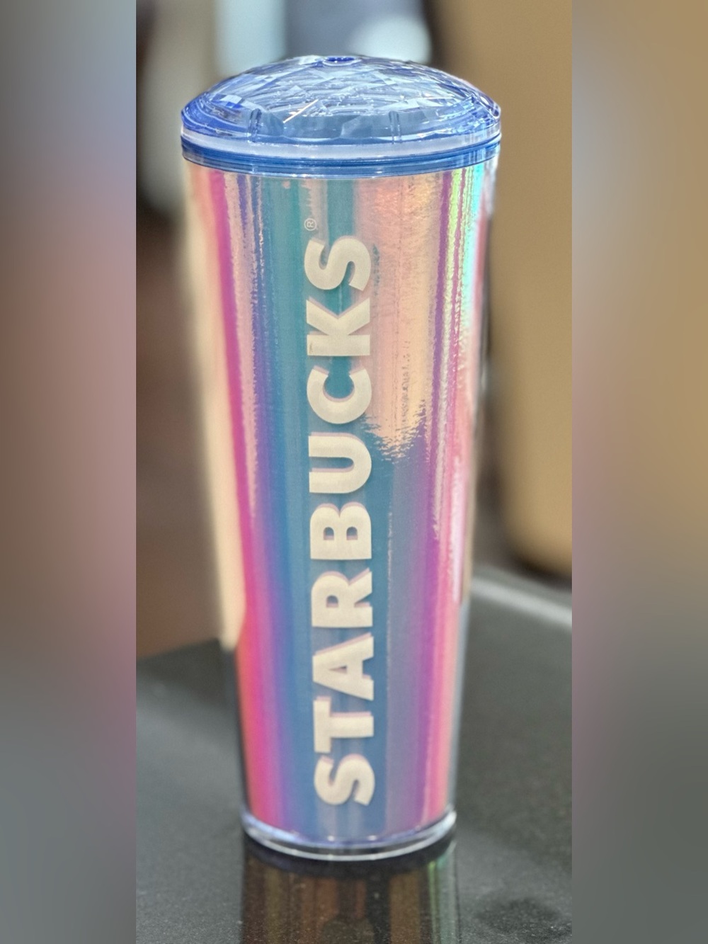 Starbucks 2023 Summer Iridescent Dichroic Dome 24oz Cold Tumbler